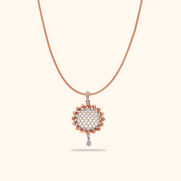 Dazzling Diamond Pendant 18K
